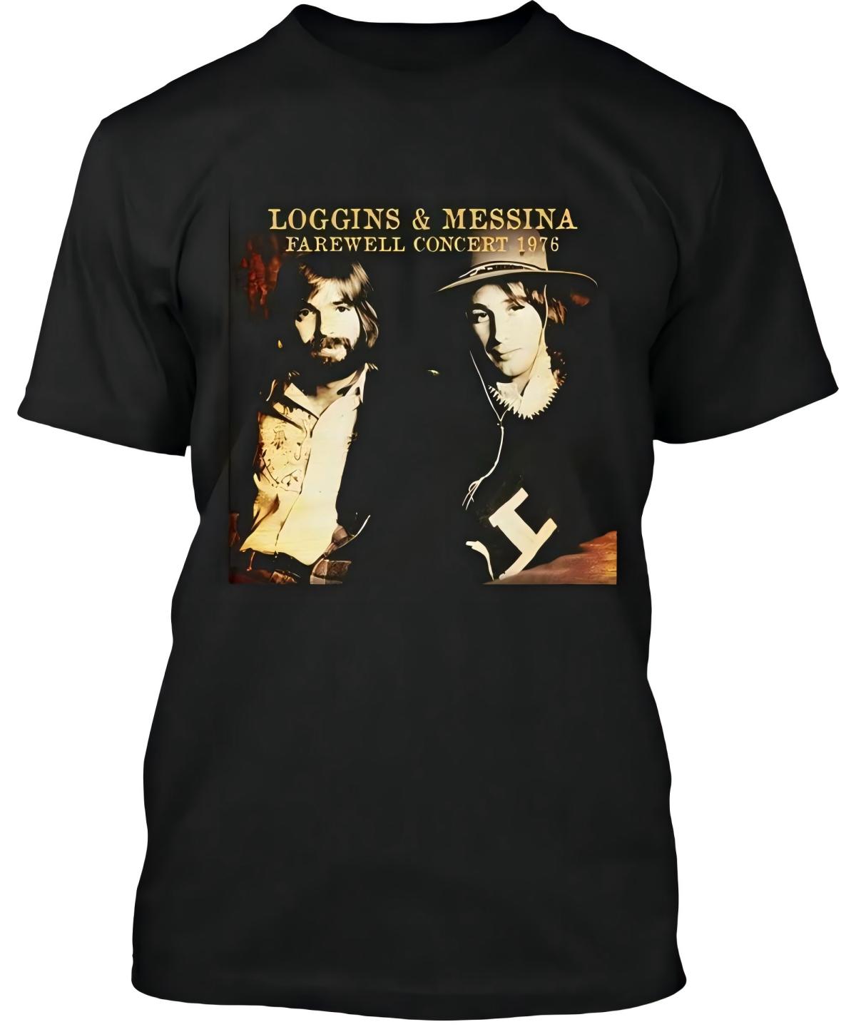 Loggins & Messina 1976 Farewell Concert T-Shirt XL
