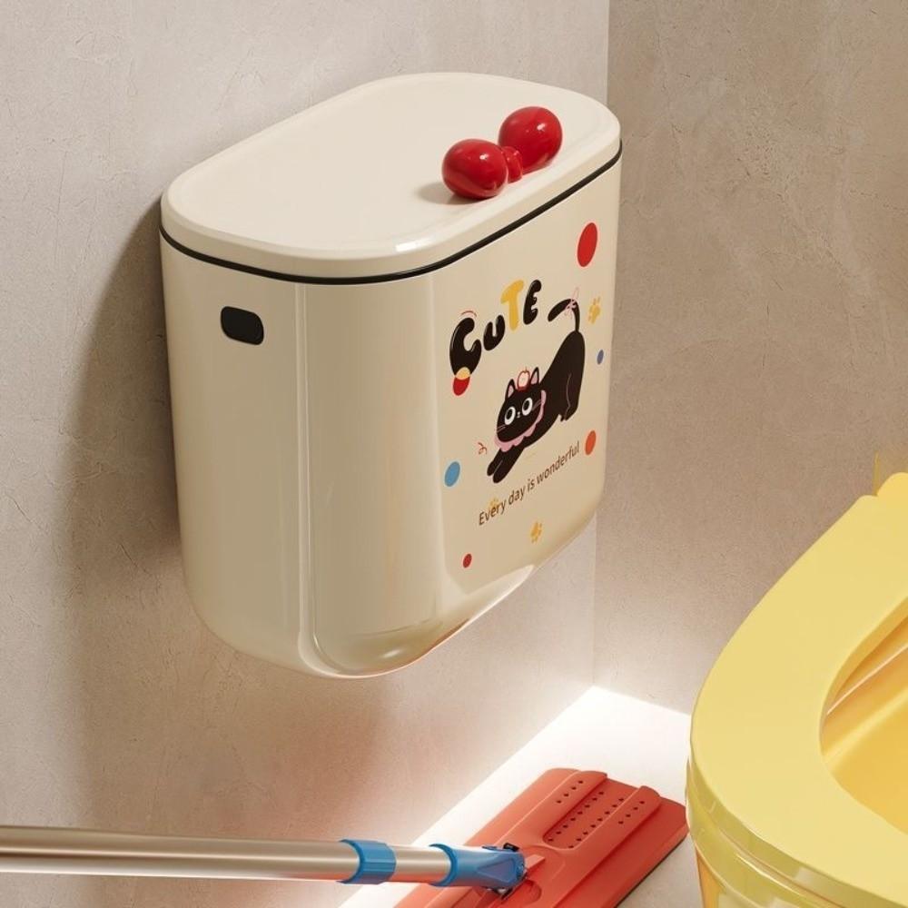 Wandmontierter Küchenmülleimer Großes Fassungsvermögen Lebensmittelabfälle Toilette Haushaltsreinigungswerkzeuge