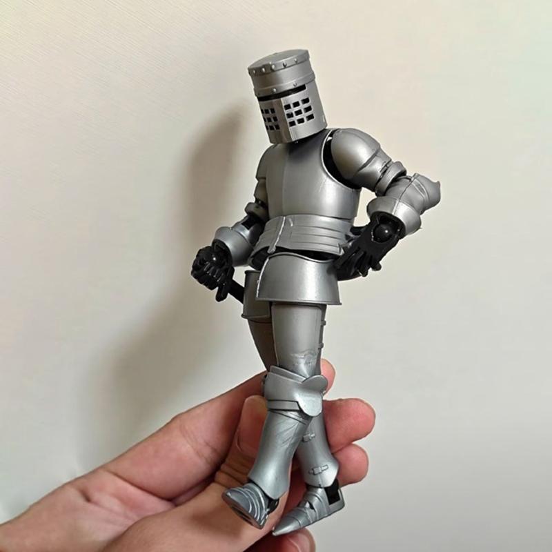 Knight Action Figures Paladin 13 Jointed Movable Shapeshift Robot 3D Printed Mannequin Character Assembl Toys Kids Gifts