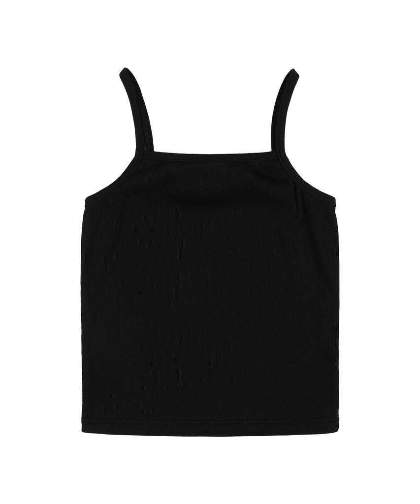 FANCY CLUB 3-Way Lettering Corsage Tee (Black) F25Qb106