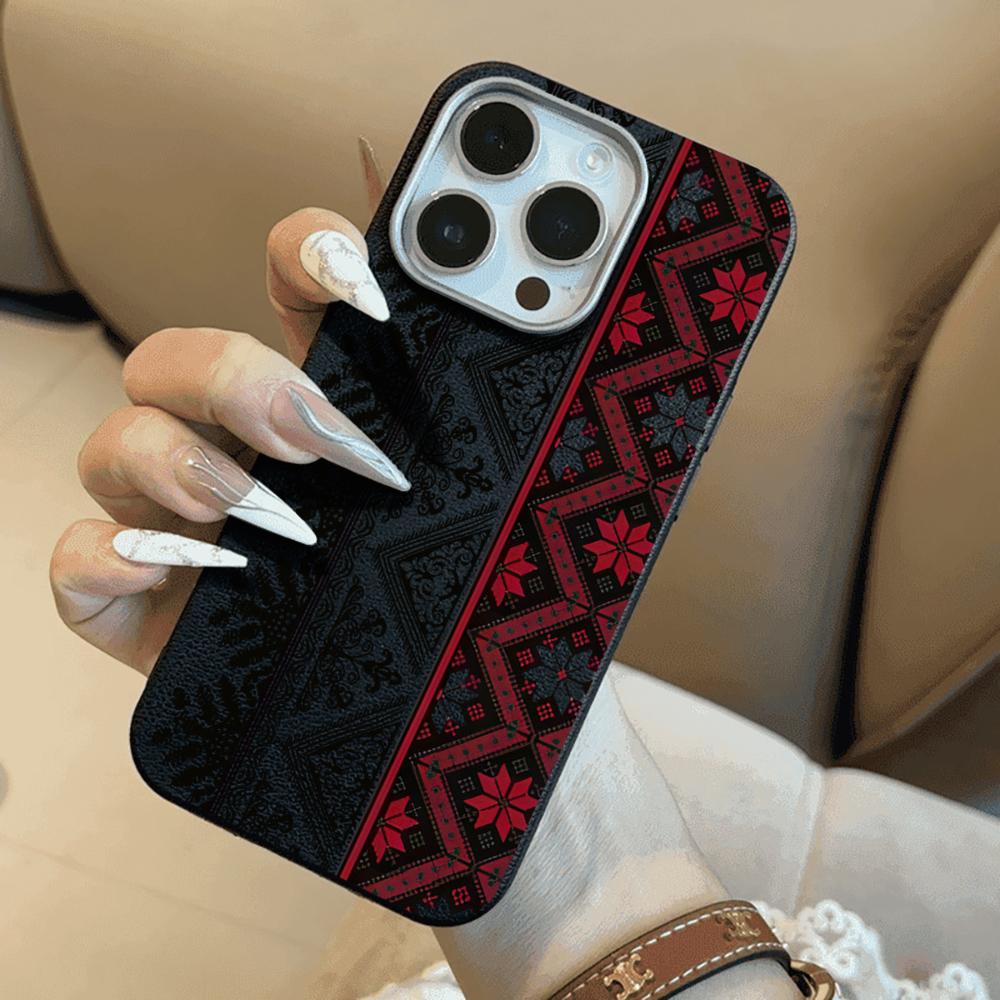Luxury Fashion Retro Totem Phone Case For iPhone 17 16 15 14 11 Pro Max 13 12 Plus Air Protection Shockproof Silicone Soft Funda