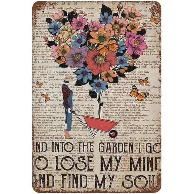 Vintage Metal Tin Signs  Music Keeps My Heart Beating  Retro Art Posters for Home Club Cafe Bar Pub Decor  Inspirational Wall