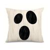 1 Pcs 18 X 18 Inch Halloween Character Expressions Throw Pillow Cover For Holiday Home Couch Sofa Decoration
