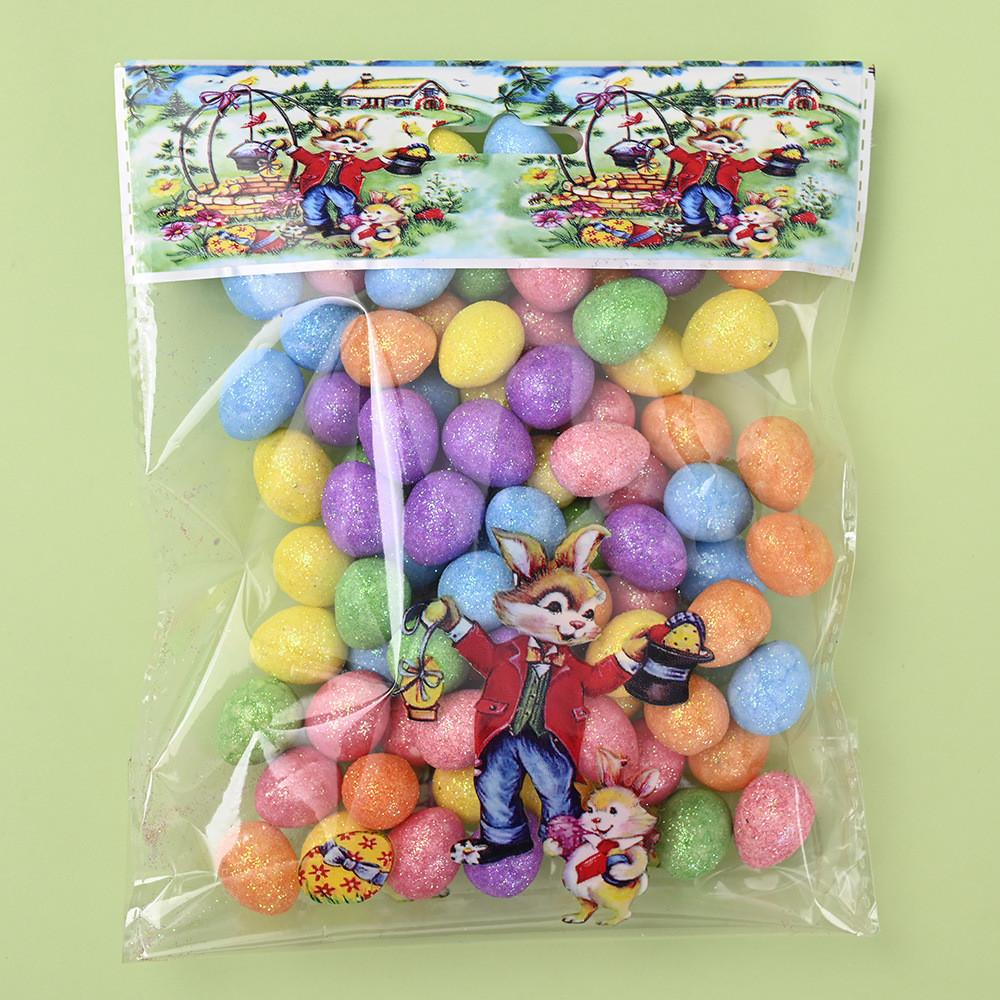 Ovos de Páscoa Criativos e Coloridos de Espuma Perfeitos Para Decoração Festiva de Páscoa e Presentes