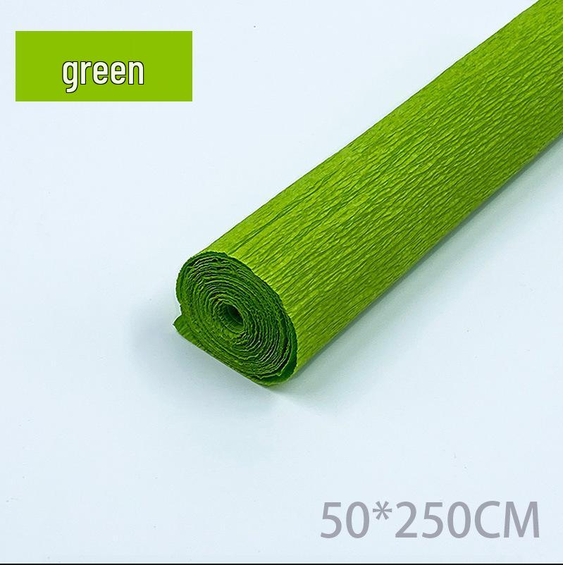 Colorful Crepe Paper for DIY Flowers and Crafts - Perfect for Handmade Roses and Kindergarten Projects
