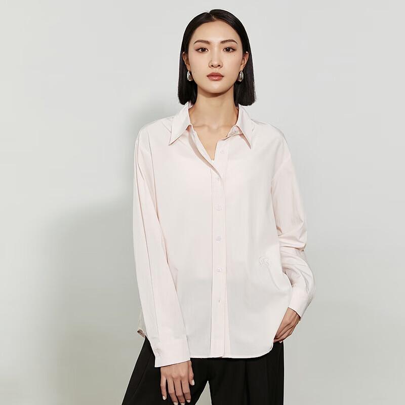 Chemise à manches longues style coréen pour femme, style commuting