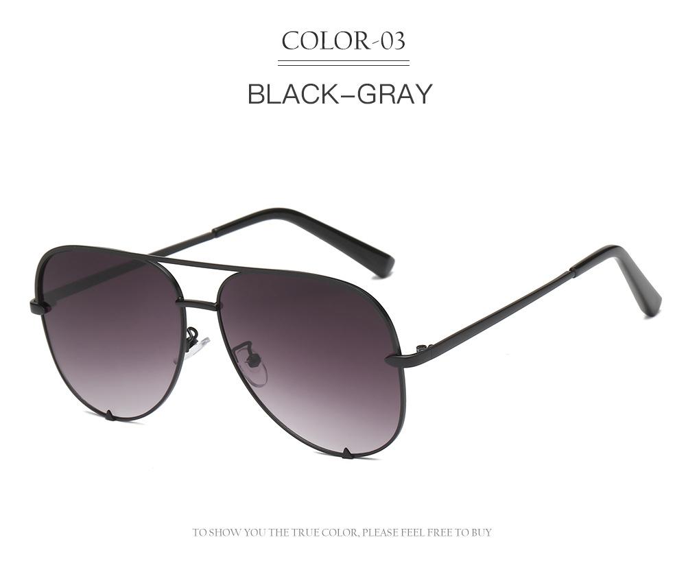

Premium New Fashion Designer Ladies Pilot Sunglasses Women gentlemen Goggle Gradient Sun Glasses For Female Mirror Shades UV400 as the photo