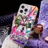 Gushing Over Magical Girls Phone Case for iPhone 17 16 15 14 13 12 11 X XR XS 8 7 Air Pro Max Plus White Translucent Cover