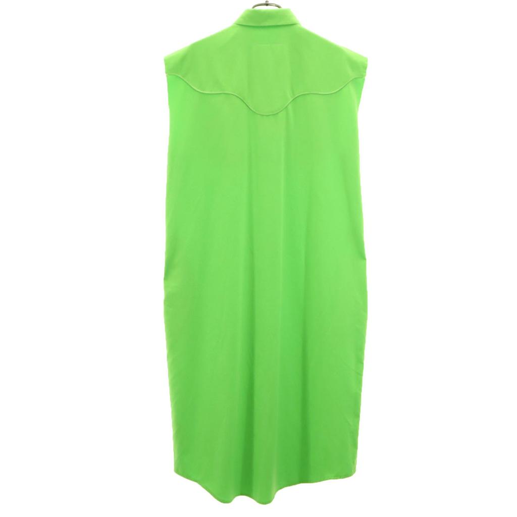 Maison Margiela Made In Italy No Sleeve Western Long Dress 38 Women Used