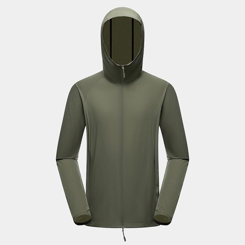 Ice Silk UPF50+ Sun Protection Clothing, Nylon Spandex, Cooling Fabric, Unisex, Custom Logo Option