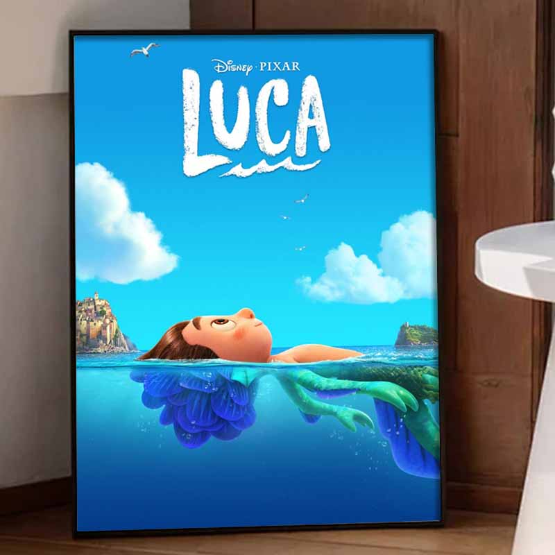 Disney Diamond Painting Kit Luca Sea Monster Hand Embroidery 5D DIY Diamond Art Home Decor Creative Handicrafts Gift Wall Decor