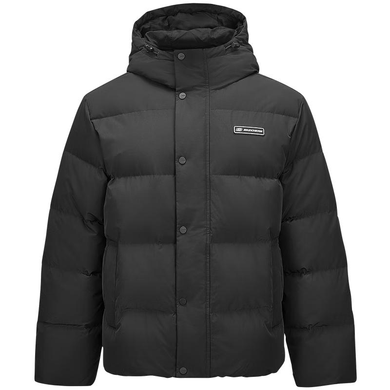 Унисекс зимняя пуховая куртка с капюшоном Skechers L324U154 S