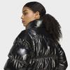 adidas Essential Glossy 2 In 1 Crop Puffer Black  Jx2988 