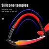 Kapvoe Photochromic Sports Sunglasses Rimless Cycling Glasses Bike Bicycle Glasses Men's MTB Road Running Goggles Red Blue UV400 4