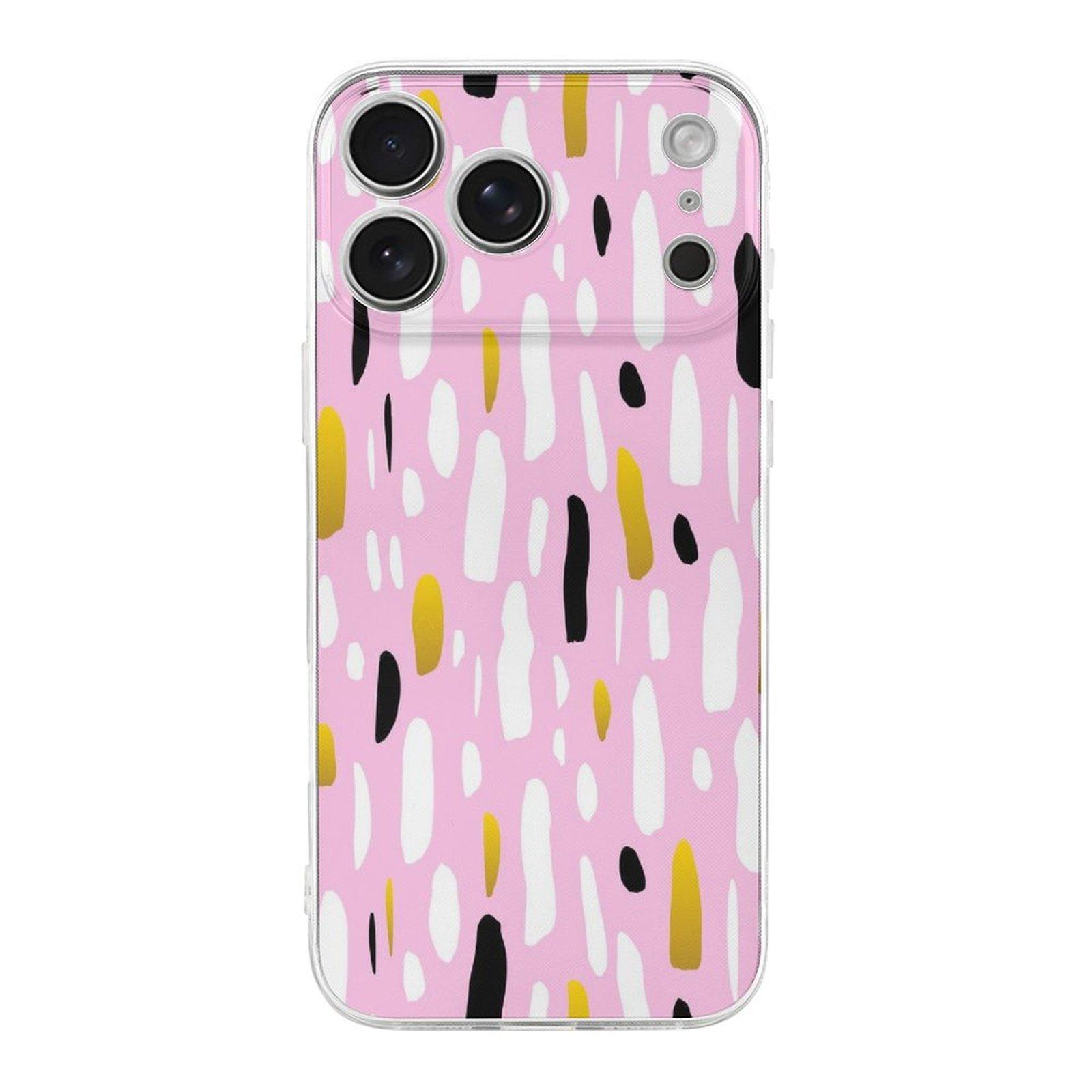 

1 Pack For iPhone 17 Series TPU Phone Case Anti-Fall Protective Shockproof Design, Daily Protection IPHONE-17ProMax белый