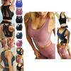 Women's Ultra-light Breathable Mesh Padded Sports Bra For Gym And Yoga Activities