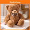 Delightful Claire Bear Large Plush Toy Deep Brown Teddy Bear For Snuggling Bliss