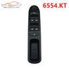 Electric Power Window Switch Mirror Folding Function 6554.KT 6554KT For Peugeot 307 Master Window Control Car Accessory