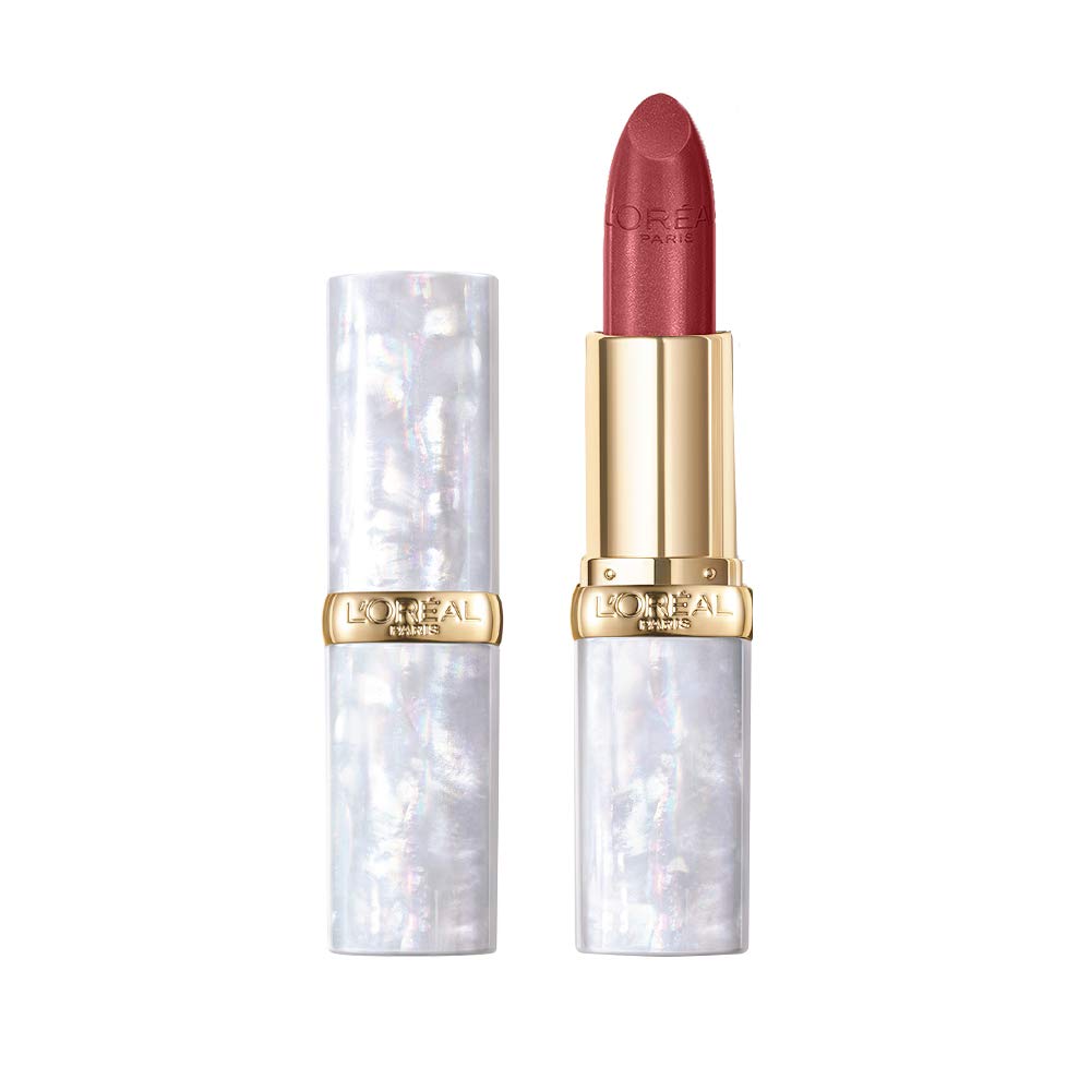 LOreal Paris Губная помада Riche Le Rouge Коллекция Nude Nacre 648 Искрящийся Розовый Тон Блеск Жемчуг