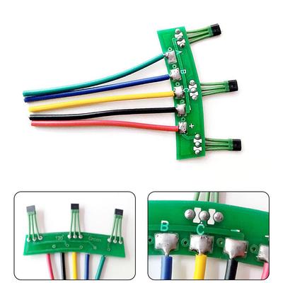 PCB Ebike PCB Ebike Piastra 120 gradi con filo 4,5 cm di lunghezza bici elettrica