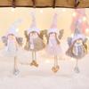 Pink Color Christmas Decoration Figurine Design Angel Pendant Christmas Tree Pendant  Holiday Decor