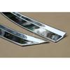 Chrome Headlight Head Light Eyebrow Trims For Nissan Rogue X-Trail 2014-2016