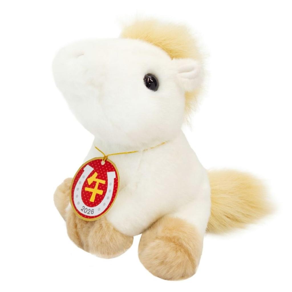Yoshitoku 2026 Zodiac Horse Plush Toy 180030 (Reiwa 8)