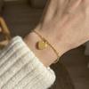 European & American Stainless Steel Heart Bracelet - Chic, Luxurious & Versatile Women's Jewelry