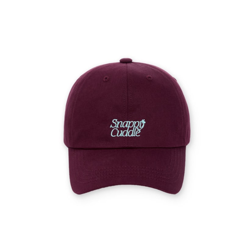 

SnappyCuddle Good Luck Ball Cap (Purple Peony) wine