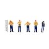 5Pcs 1:64 Scale People Figures Layout Decoration Landscape Decor Collection