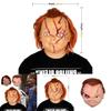 Childs Play Latex Mask With Blood For Halloween Party And Horror Enthusiasts