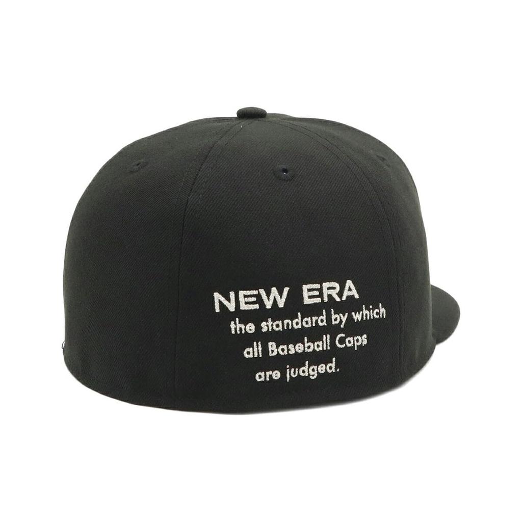 New Era 59FIFTY Cap 7 Handwritten Metal ONSPOTZ and Flat Deep BB UV Protection for Trendy Functional Small Size (14699759, NER36C8548), Black, 1/8