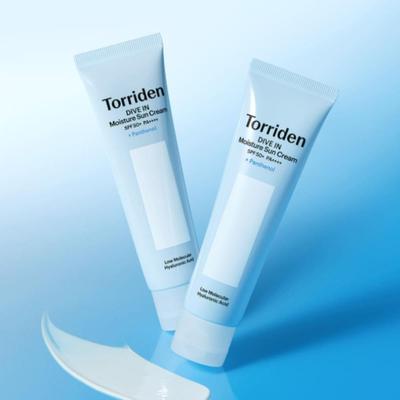 Toriden Dive-In Moisture Sonnencreme Duo 60ml × 2 – Feuchtigkeitsspendende Sonnencreme LSF 50+ PA++++