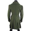 In Stock: New European/American Plus Size Women's Double-Breasted Long Wool Coat (Autumn/Winter Collection)