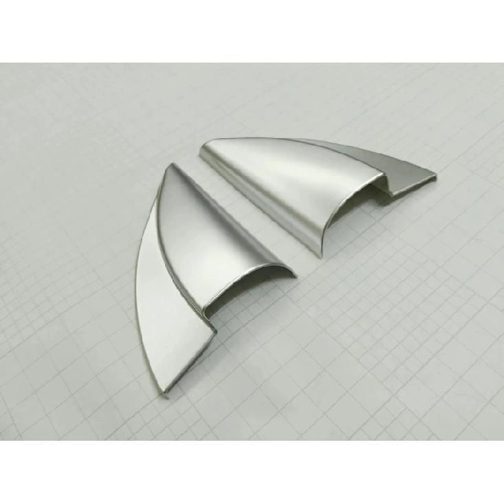 For Kia Sportage 4 QL 2016 2017 2018   ABS Chrome Front Door Window Triangle A Colum Cover Trims Inner Car Accessories