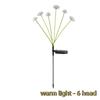 10LED Light Source Solar Jellyfish Light Silicone Material Waterproof Lawn Lamp  Yard Atmosphere