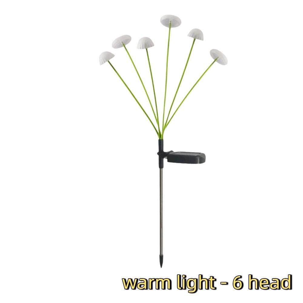 10LED Light Source Solar Jellyfish Light Silicone Material Waterproof Lawn Lamp Yard Atmosphere