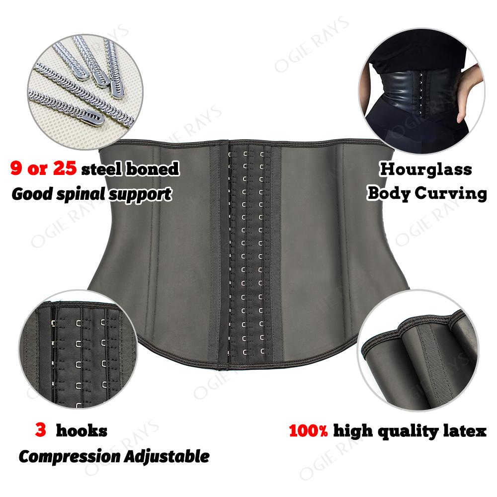 Colombian Girdles Waist Trainer Tummy Control Wrap Belt Hourglass Body Carving Back Support Corset for Belly Ucing Chest Binders