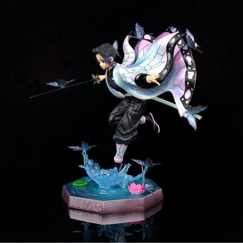 23CM Demon Slayer Kochou Shinobu GK Figurină de Acțiune PVC Figurina Anime Model Jucării Colecție Ornament Păpușă Copil Cadou