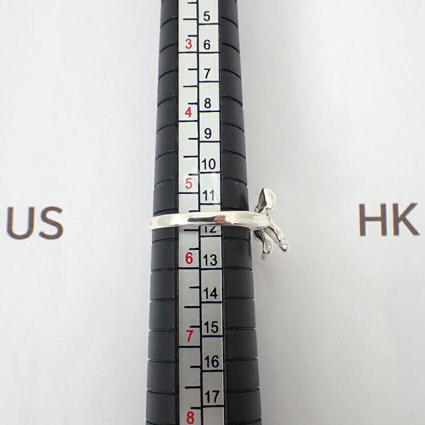 [Pre-owned] TIFFANY / Tiffany / 925 / Ribbon / Ring / Size 10 / J89-7