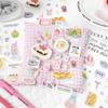 MINKYS New 2 sheets/pack Cute Decorative Sticker Book Mobile Phone Photocard Stickers Kids Gift School Stationery