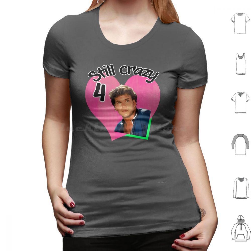 Crazy 4 Swayze T Shirt 6xl Cotton Cool Tee Dirty Dancing Johnny Castle Swayze Jennifer Grey 80s Movie Cinema Classic Movies