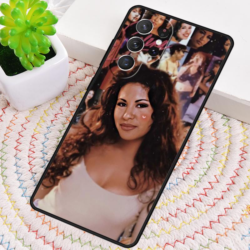 Selena Quintanilla TPU Phone Case For Samsung Galaxy note 10 pro S26 S25 S24 S23 S22 Ultra Plus S21 FE S20 Shockproof Cover