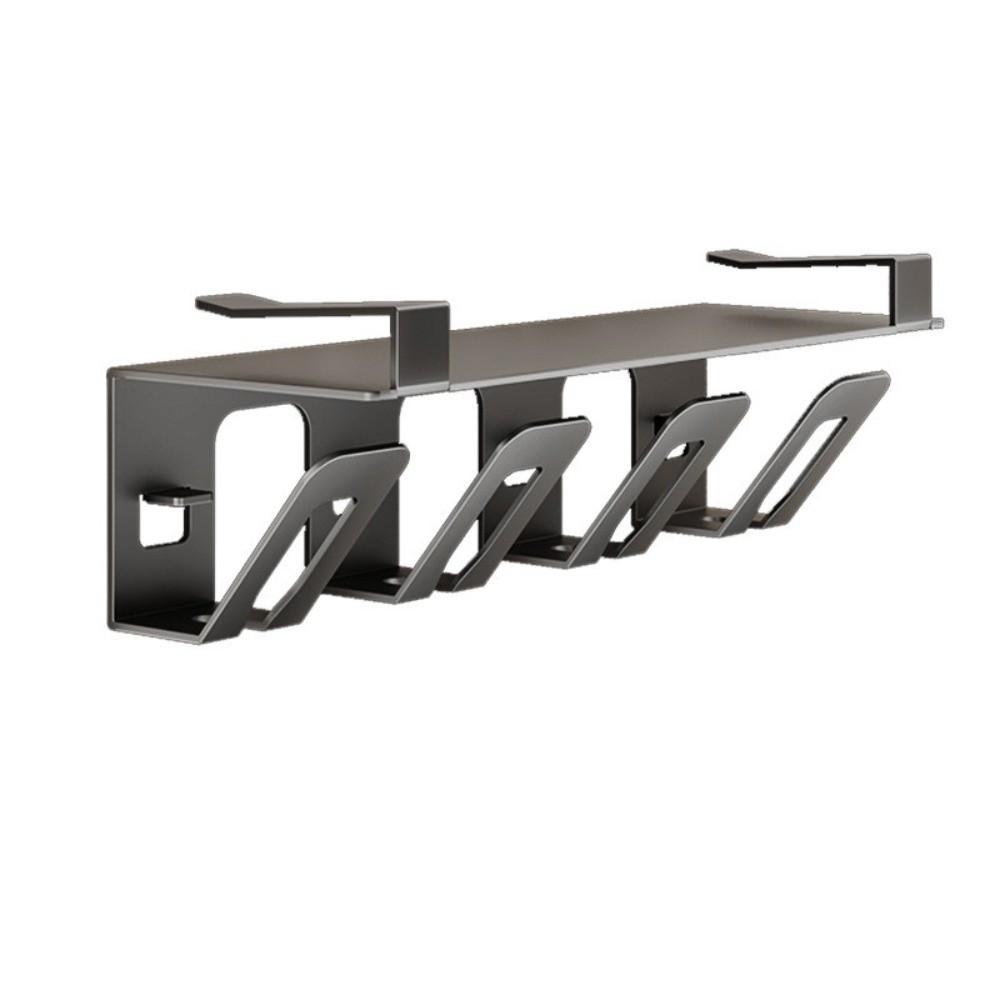 Non-Perforated Drain Mouthwash Cup Rack Wall-Mounted Washstand Rack  Bathroom Accessories