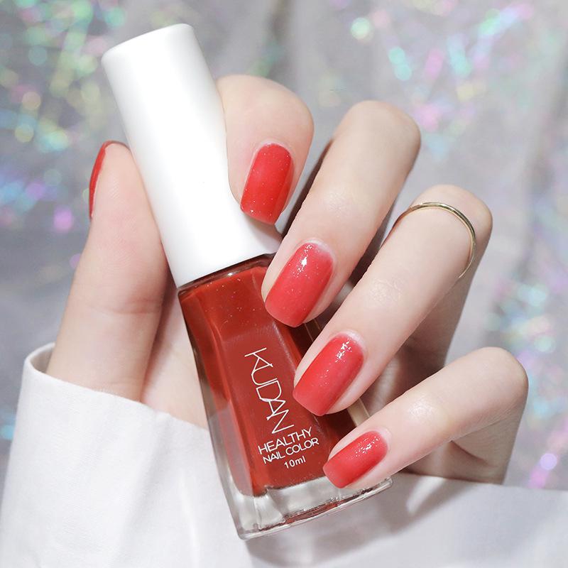 Water-based Peelable Odorless Quick-Dry Nail Polish Top Coat & Strengthener