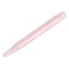 1PC Natural Stone Carving Polished Massage Health Relaxation   Stick(Pink Quartz)