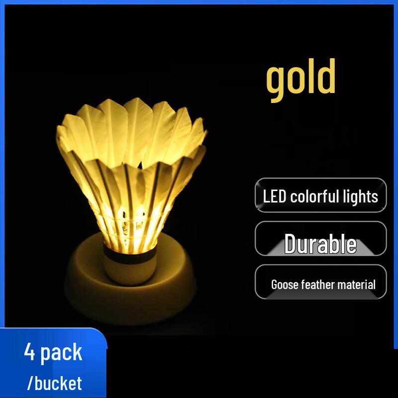 Xulin LED Luminous Badminton Shuttlecocks