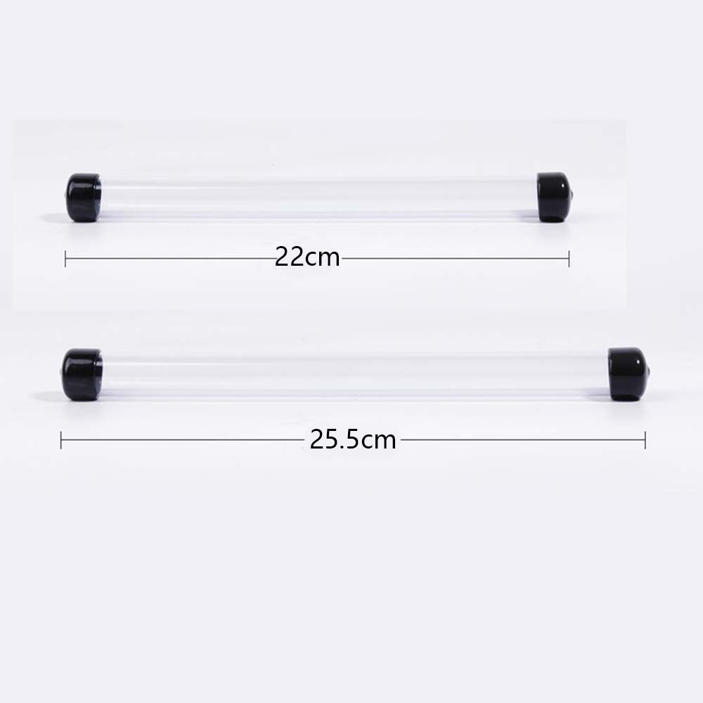 Portable Pen Refill Transparent Rotating Gaming Pen Pen Organizer Pencil Holder Spinning Pen Tube