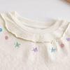 Baby Girls' Summer Short-Sleeve T-Shirt, Sweet Round Neck, Stylish Base Layer, Light Outerwear.