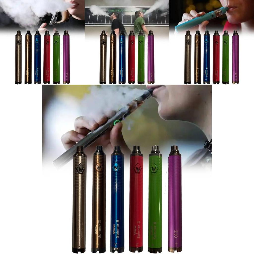 Electronic Cigarette Atomizer With Multicolor Metal Finish For Adults And Vaping Enthusiasts